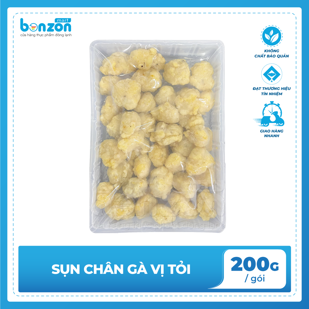 Sụn chân gà vị tỏi 200gr