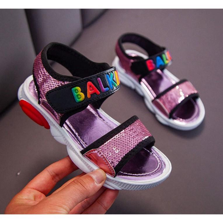 Dép sandal bé gái phong cách học xinh dành cho bé từ 3 -13 tuổi - SD61H