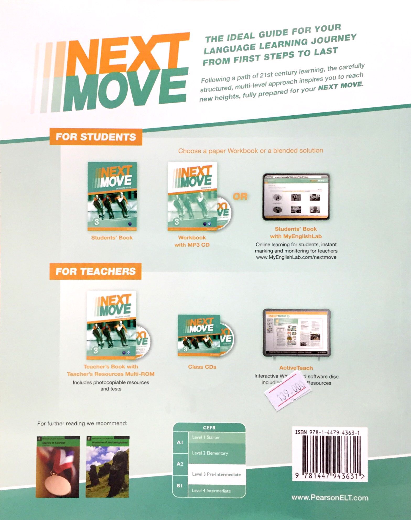 Next Move 3 Workbook &amp; MP3 Pack