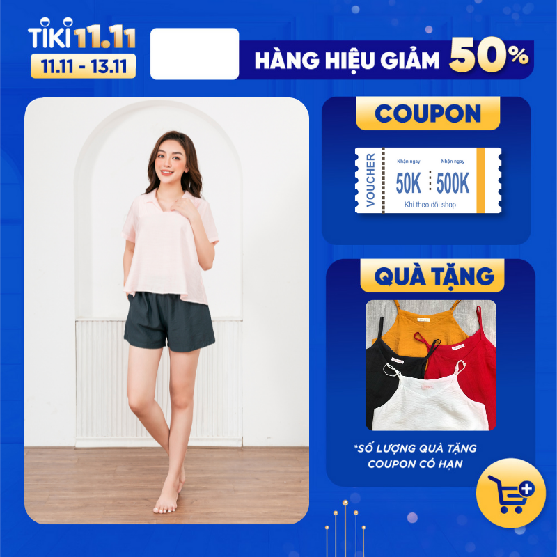 Đồ ngủ nữ đẹp mặc nhà cao cấp Freedy-BN1266