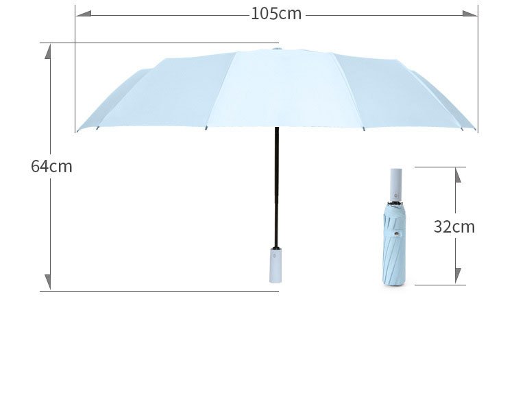 [HCM] Ô Dù 12 Nan Tự Động Đóng Mở Tiện Lợi Chống Tia UV