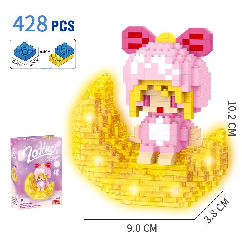 Đồ chơi lắp ráp mini 3D - 12 cung hoàng đạo