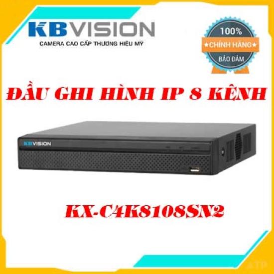 Đầu ghi hình IP 4K 8 kênh KBVISION KX-C4K8108SN2 - HÀNG CHÍNH HÃNG