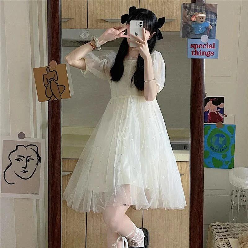 Váy công chúa phối kim tuyến siêu xinh