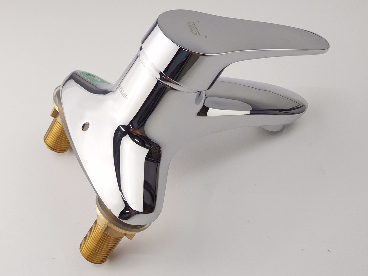 Vòi Lavabo 2 chân nóng lạnh Đồng mạ Chrome Eurolife EL-LOT03-1