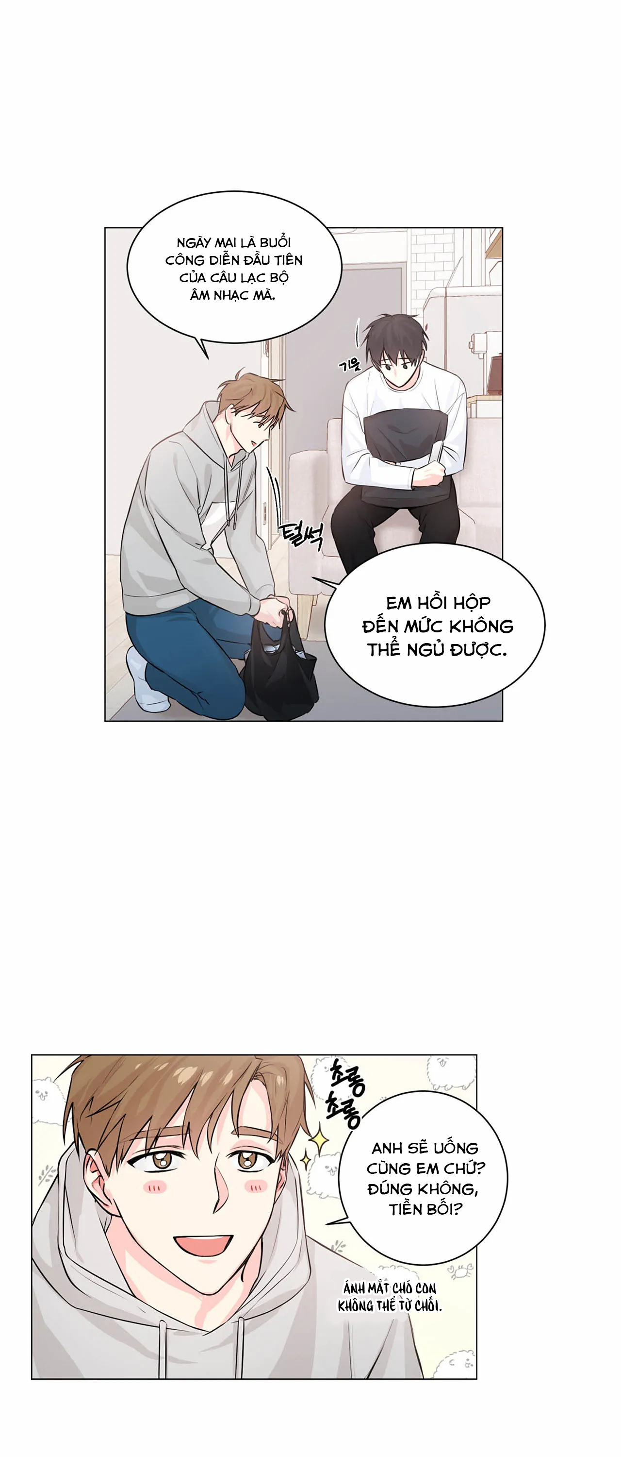 tay của em yếu quá nhỉ? chapter 1 20