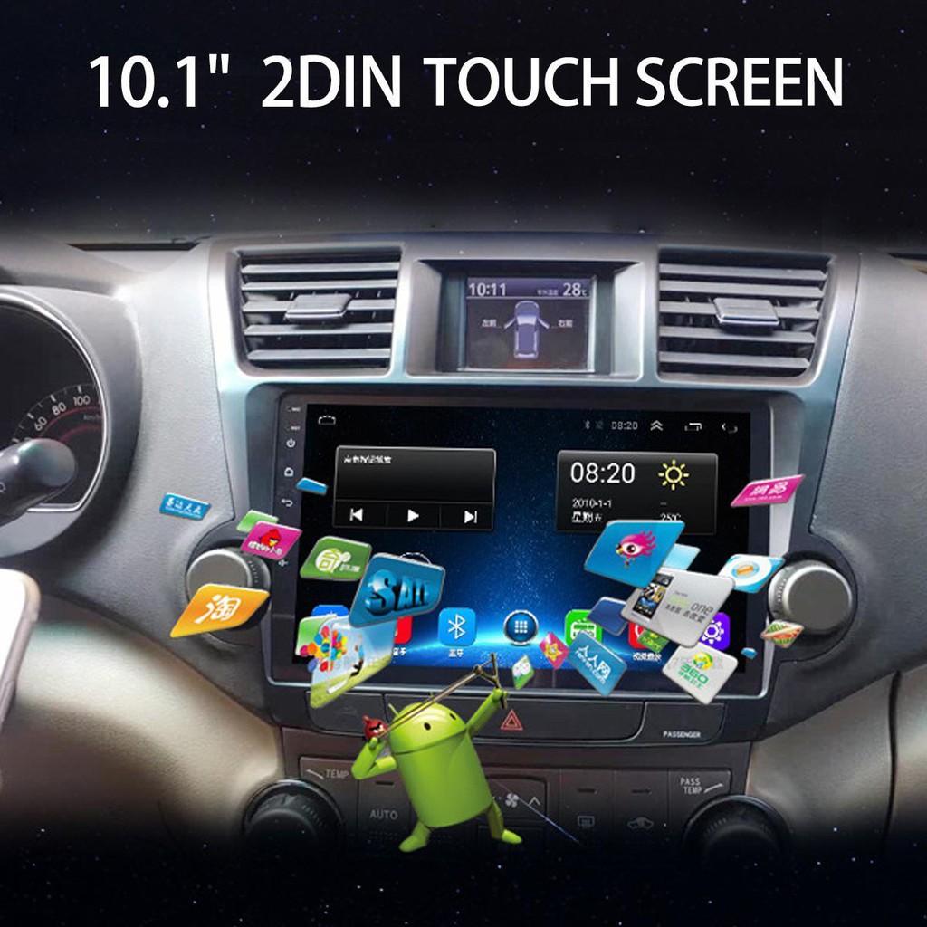 Màn Hình Android 10 inch Ram 2G Rom 32G lắp sim 4G phát WiFi Tích hợp GPS dẫn đường