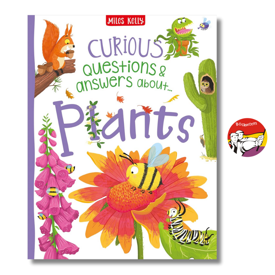Sách - Curious Questions & Answers About Plants by Camilla de la Bédoyère - Children book - Bìa Cứng