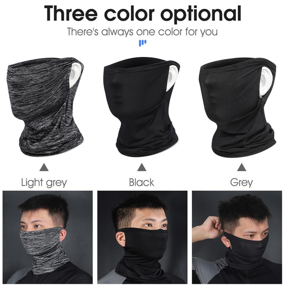Khăn turban che mặt chống nắng đi xe đạp, motor thoáng khí