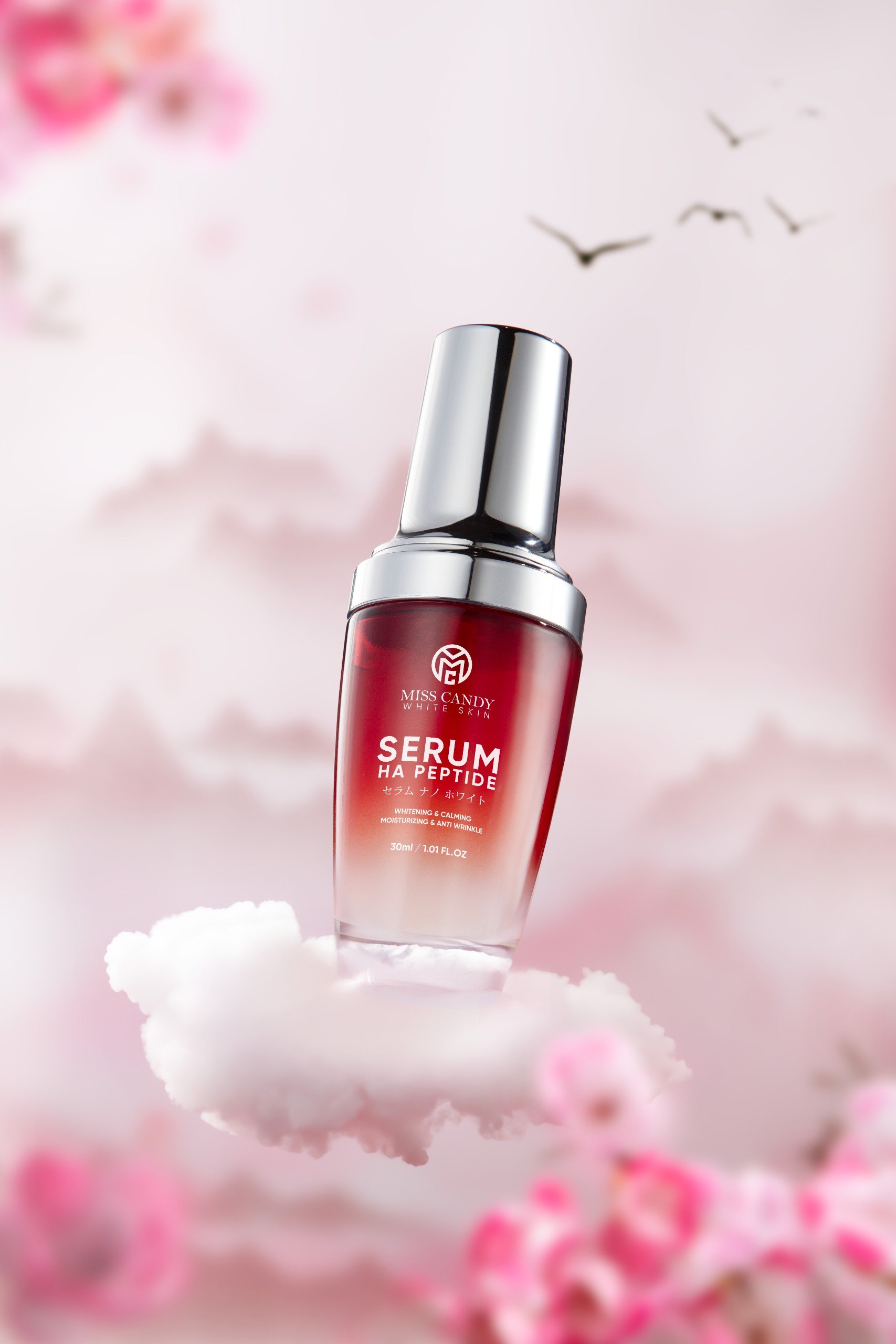 Serum Phân Tử HA Huyết Thanh MISS CANDY 30ml Giúp Cấp Ẩm Chuyên Sâu, Tăng Sinh Collagen, Tăng Cường Dưỡng Trắng, Tái Sinh Làn Da, Chống Lão Hóa Da _  PHỤNG BEAUTY