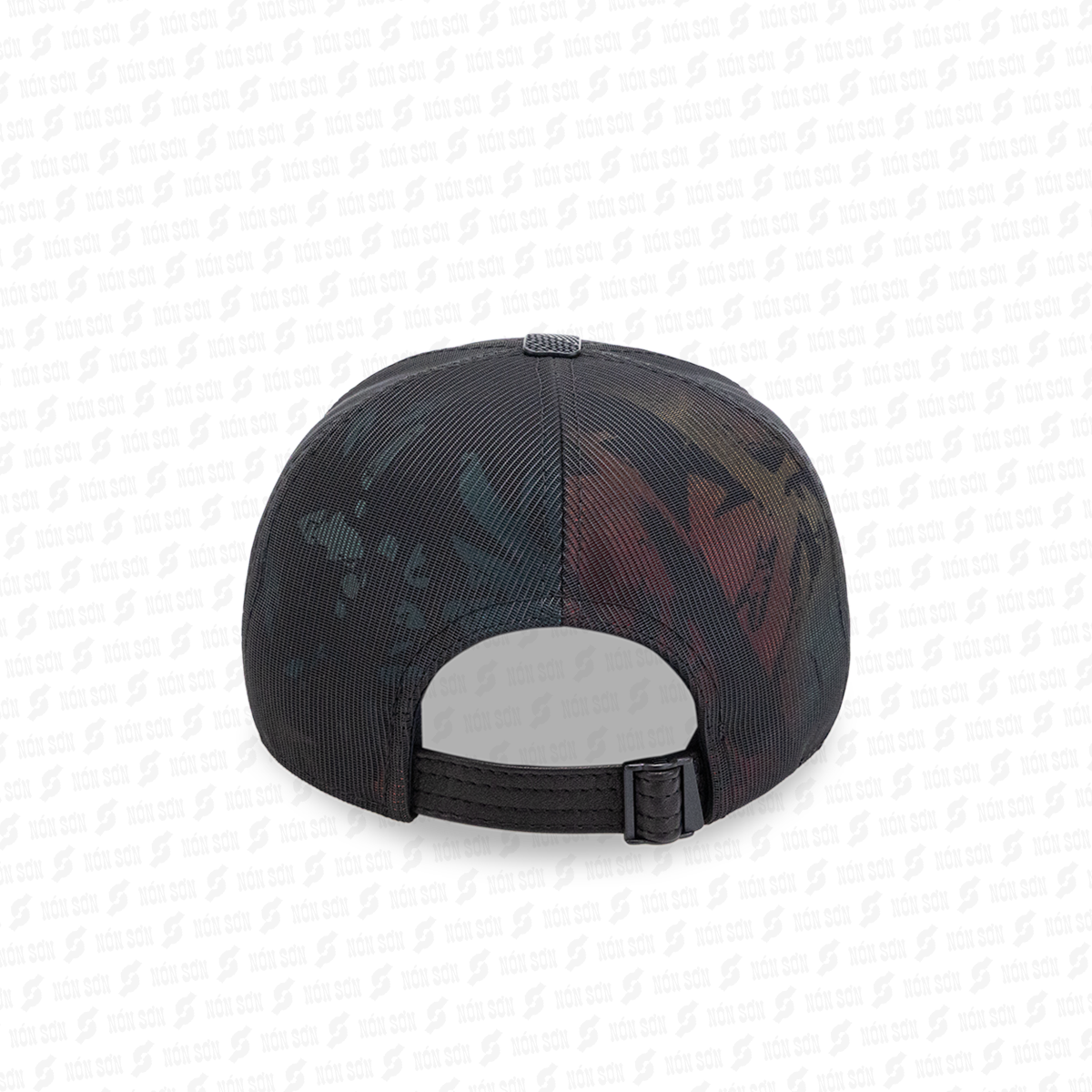 Mũ snapback hiphop NÓN SƠN hoa văn ngẫu nhiên MC210AK-ĐN1HV