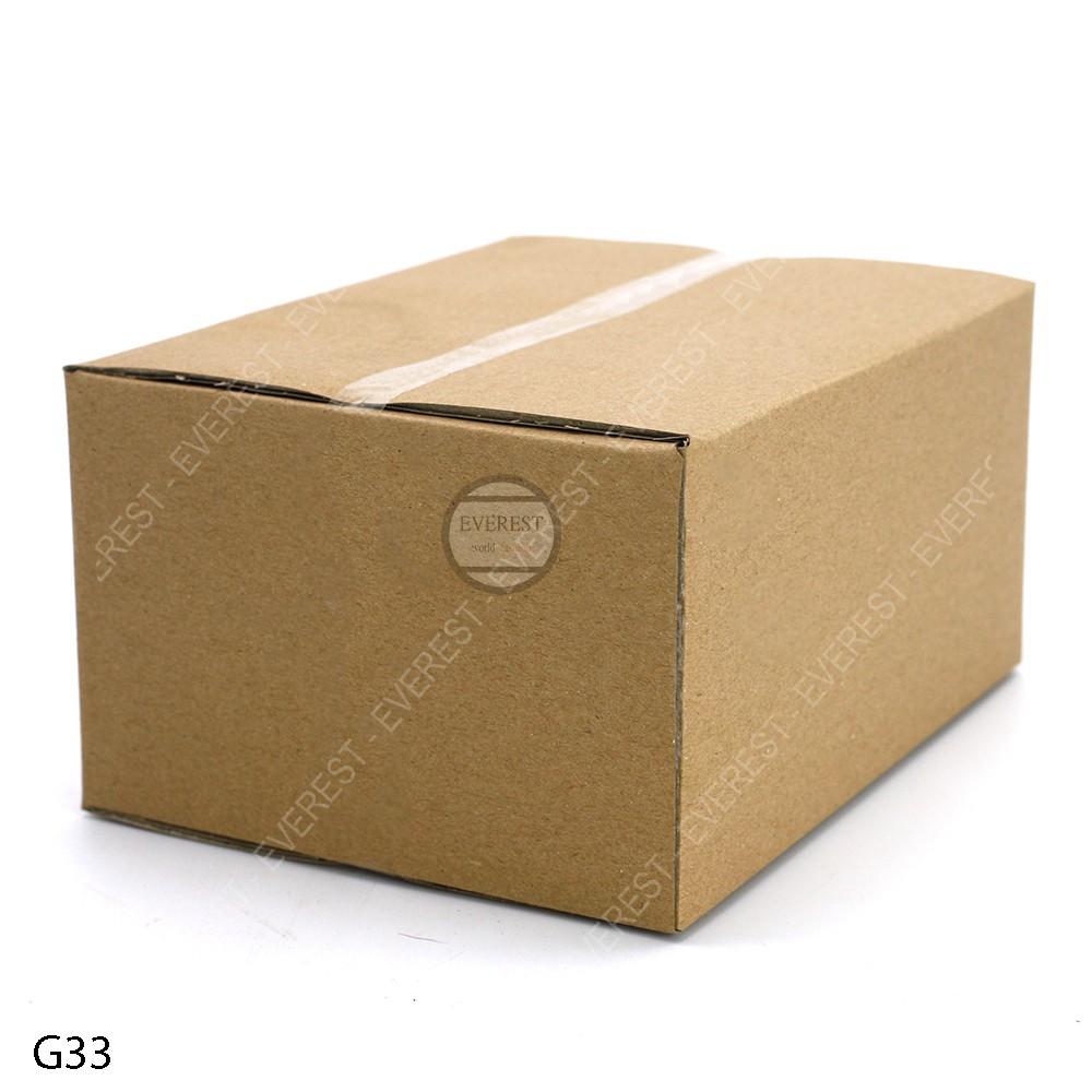 Combo 100 thùng G33 20x15x10 giấy carton gói hàng Everest