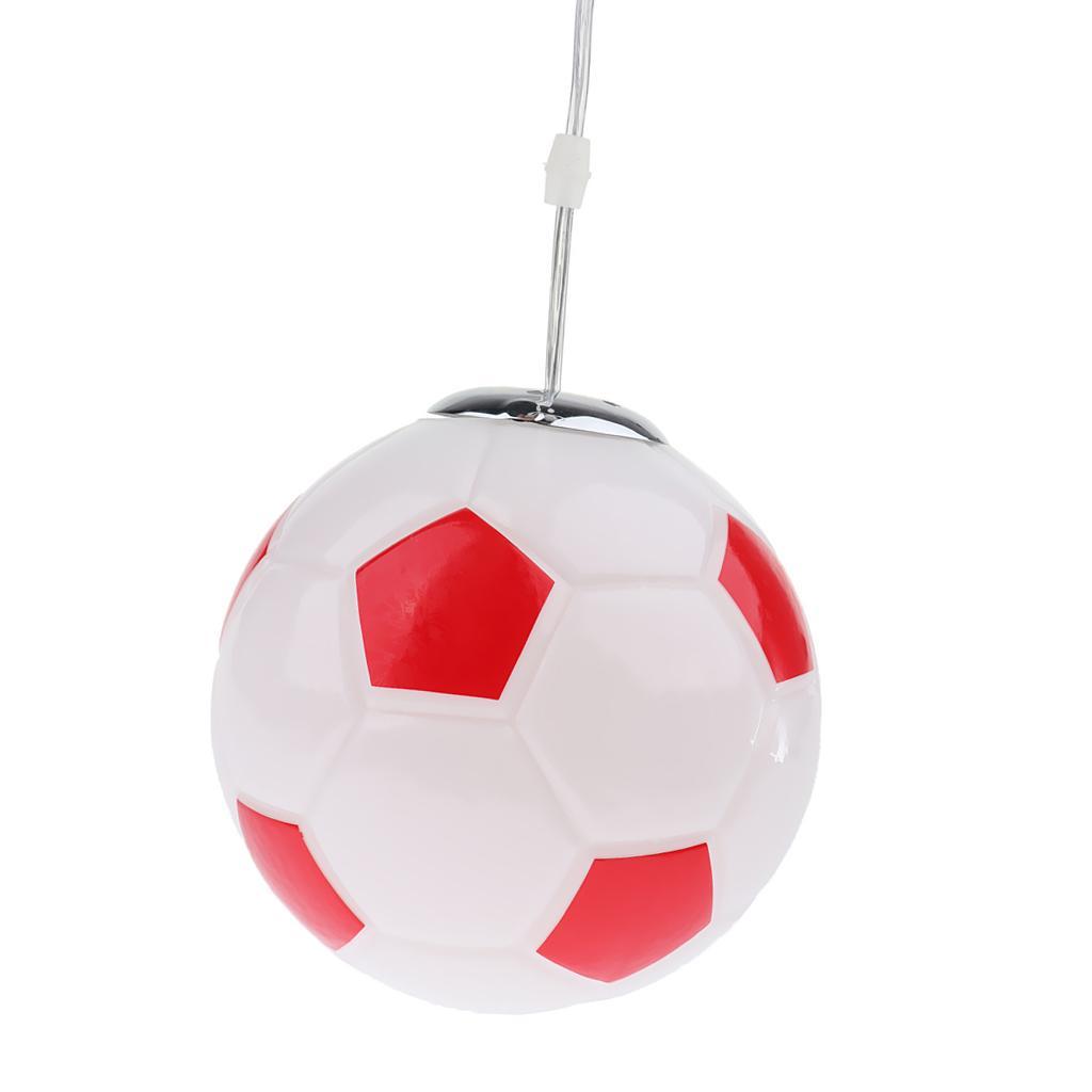 Ceiling Lampshade with E27 Lamp Holder Football Shaped Ceiling Light Decor
