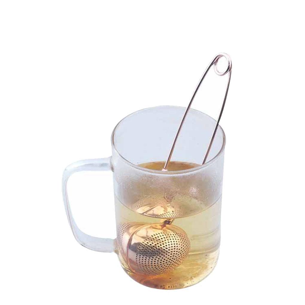 Mesh Snap Ball Loose Leaf Tea Infuser Stainless Steel Secure Locking Tea Strainer Cooking Seasoning Spices【vollter1】