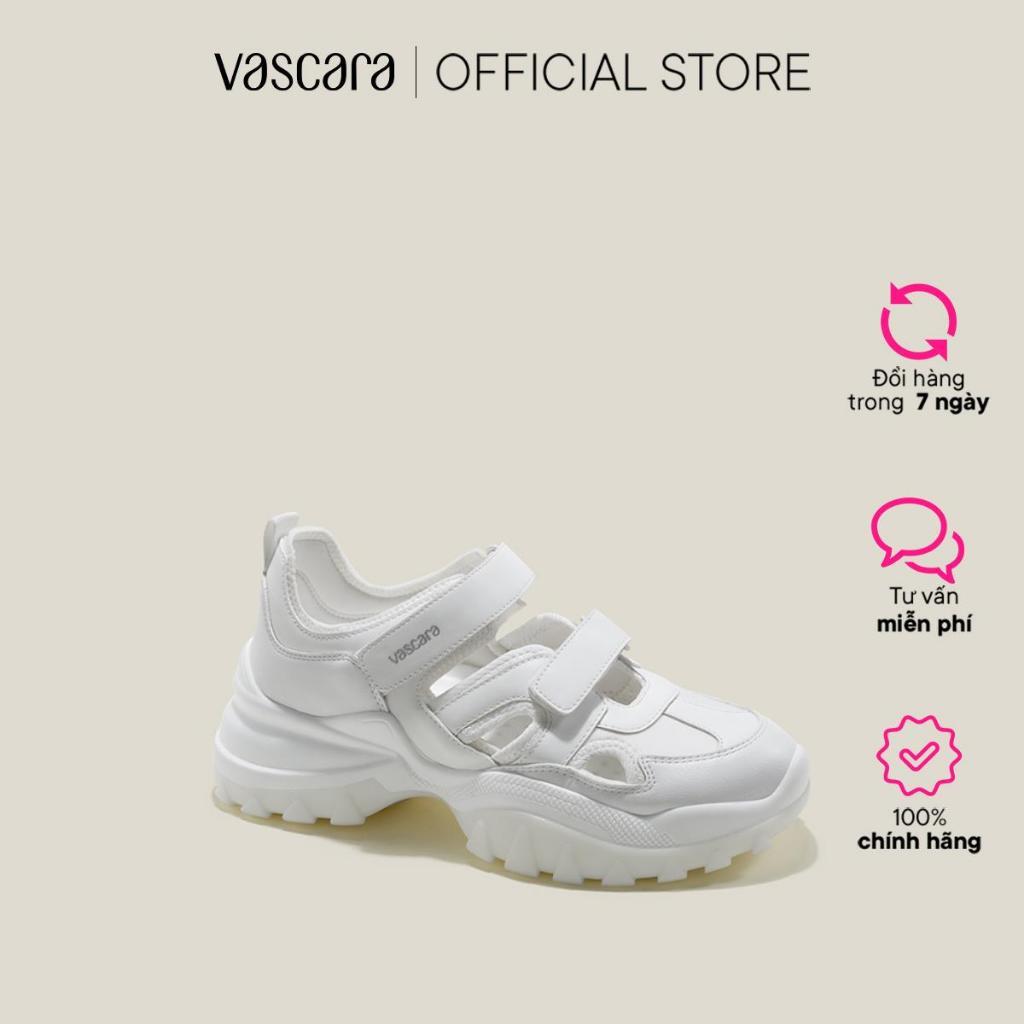 Vascara Giày Sneaker Quai Cut-Out Phối Đế Chunky - SNK 0063