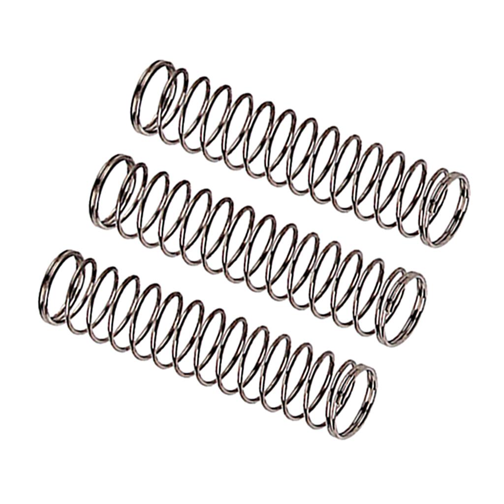 3 chiếc Kèn Lò Xo Kim Loại cho Brasswind Nhạc Cụ Phần 41x9mm