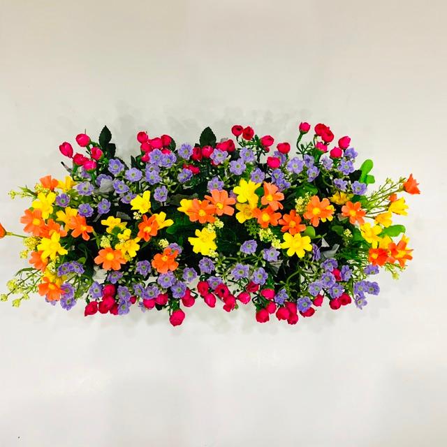 Hàng rào hoa trang trí cầu thang 40cm phụ kiện trang trí tết