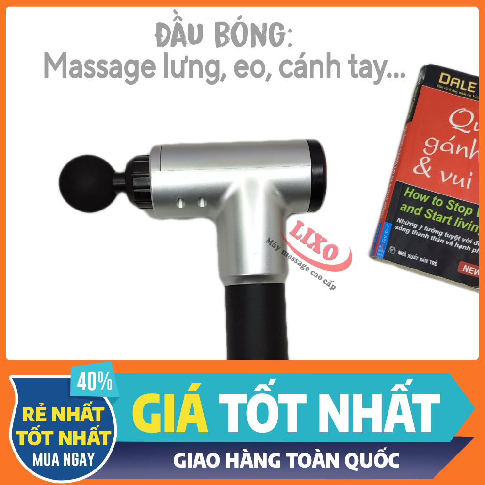 Máy Massage Cầm Tay LX 369 - Hỗ trợ giảm đau mỏi vai gáy, đau lưng, đau chân tay, đau nhức xương khớp