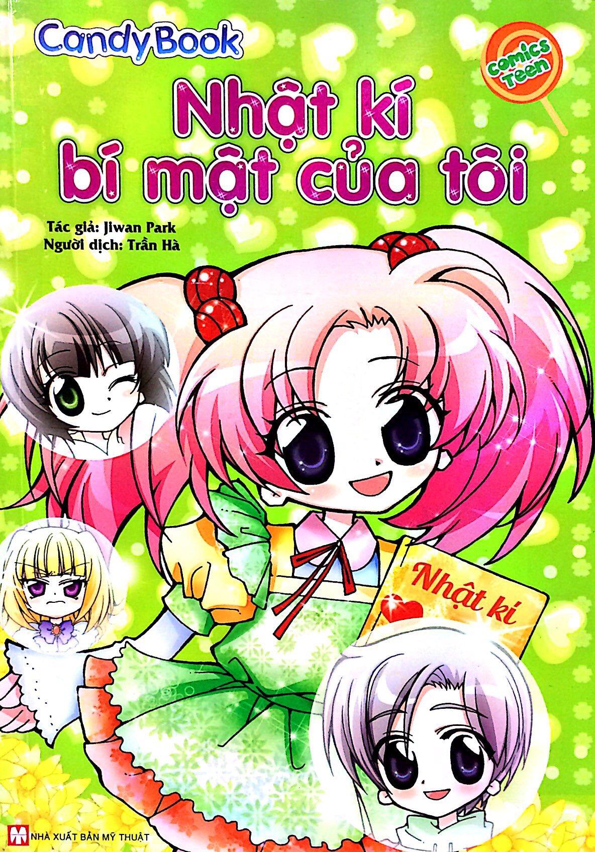 Sách Candy Book - Nhật Kí Bí Mật Của Tôi