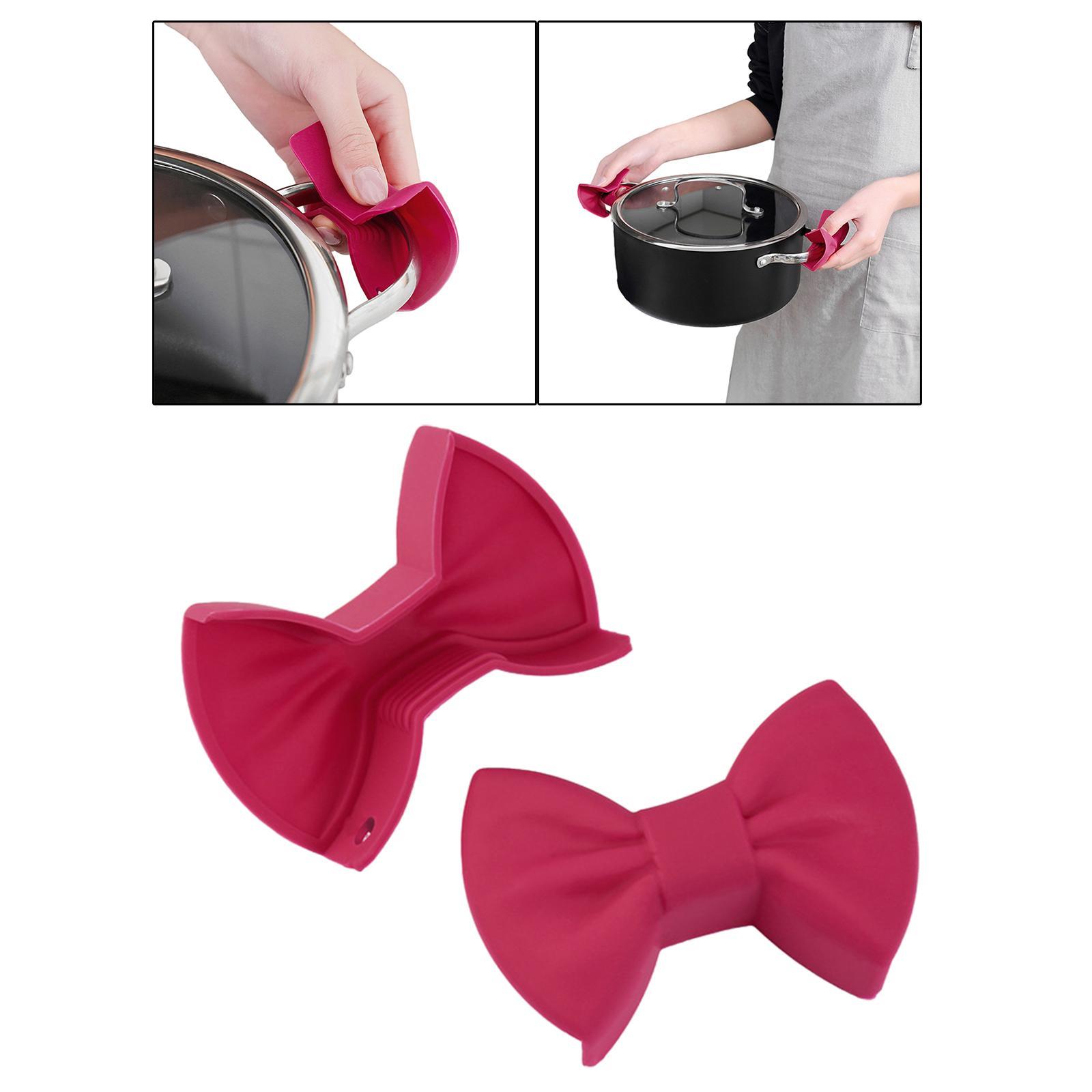 2Pcs Cooking Pinch Grips Insulation Clip Oven Mittens for Baking Oven Frying