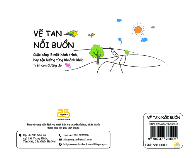 Vẽ tan nỗi buồn - Bách khoa toàn thư tô màu dành cho trái tim nhạy cảm
