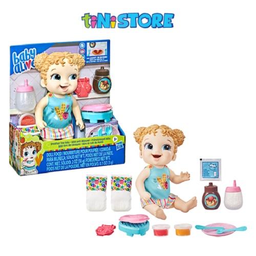 Đồ chơi bé gái Hasbro búp bê tóc vàng làm bữa sáng Baby Alive