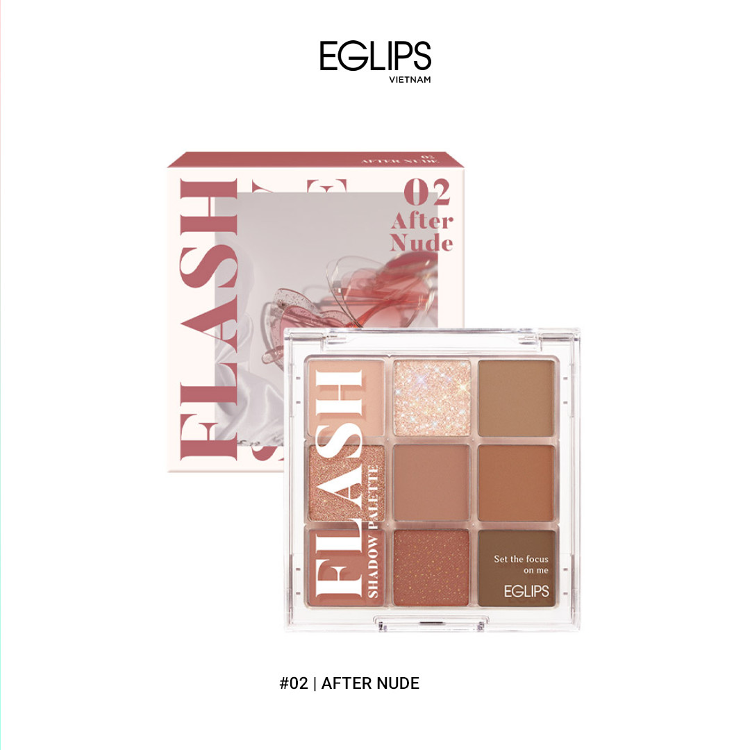 Bảng phấn mắt Eglips Flash Shadow Palette 8,1g – #02 After Nude | Eglips  Official Store | Tiki