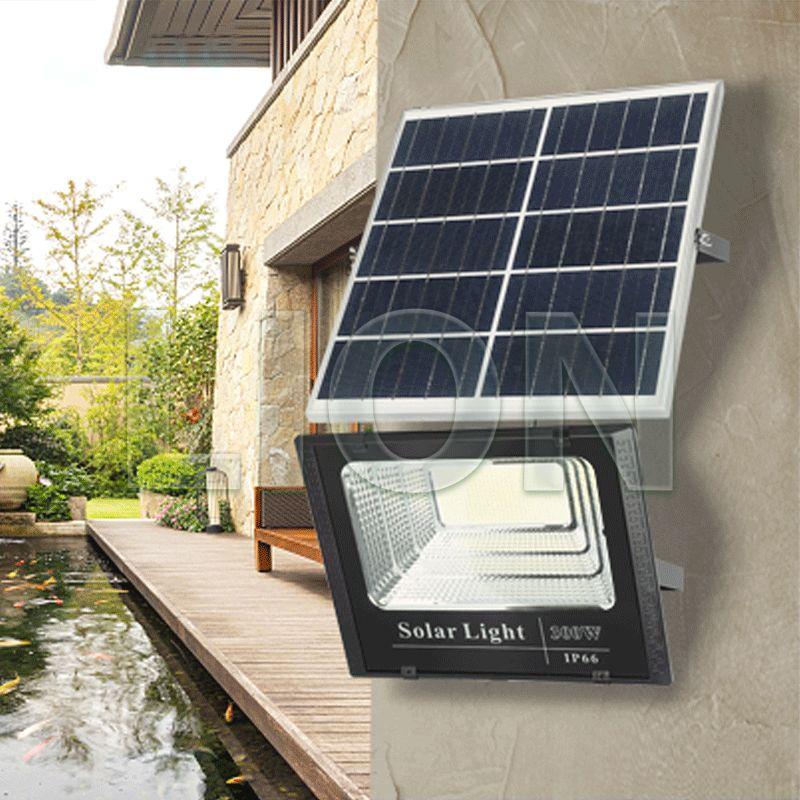 Đèn Pha 1 Khoang Năng Lượng Mặt Trời (80W) - Siêu sáng, tuổi thọ lên đến 10 năm - Mua Giá Xưởng