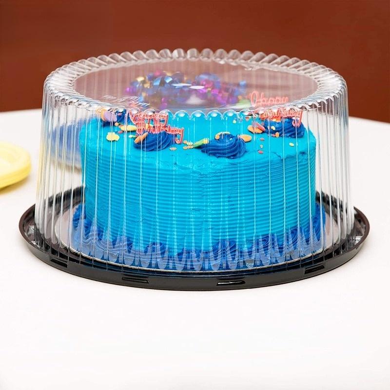 10 Chiếc 6/8 Inch Trong Suốt Hộp Bánh Nhựa Hộp Bánh Và Đóng Gói Trong Suốt Rõ Ràng Đựng Bánh Gato,Cupcake Muffin