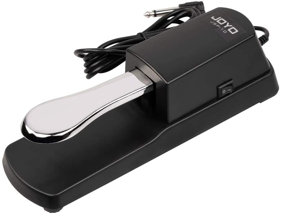 Pedal vang - Sustain Pedal Joyo JSP-10 (Có công tắc đổi chiều dùng cho đàn Organ và piano điện) - Hàng chính hãng