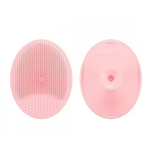 Miếng rửa mặt silicone mềm mịn nhẹ nhàng massage tẩy tế bào chết làm da sạch thoáng và thư giãn