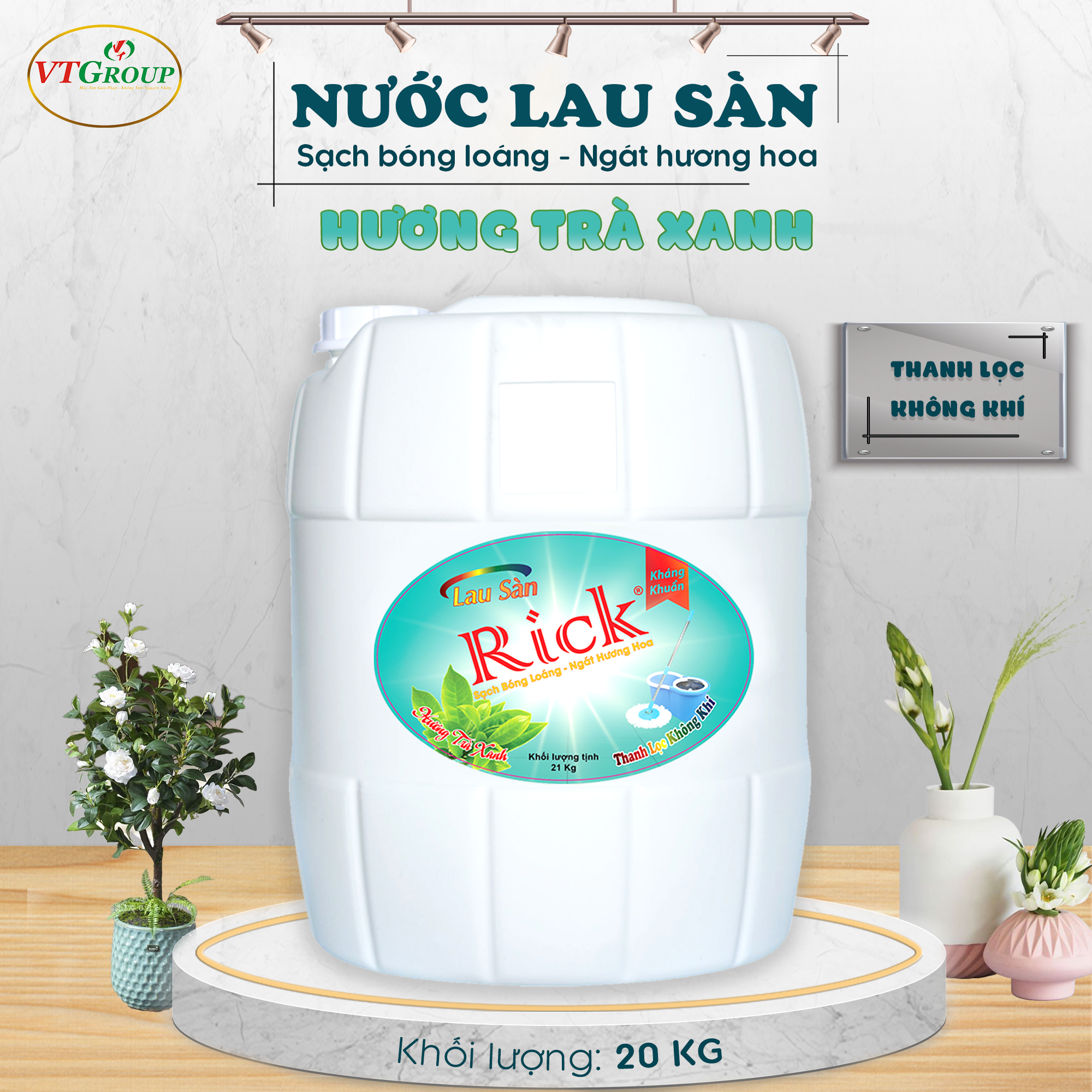 Nước lau sàn Rick 20kg