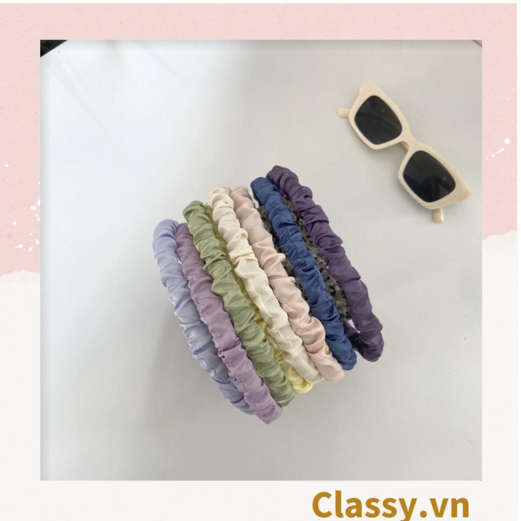 Băng đô, cài tóc vải nhiều màu thanh lịch thời trang Classy PK283