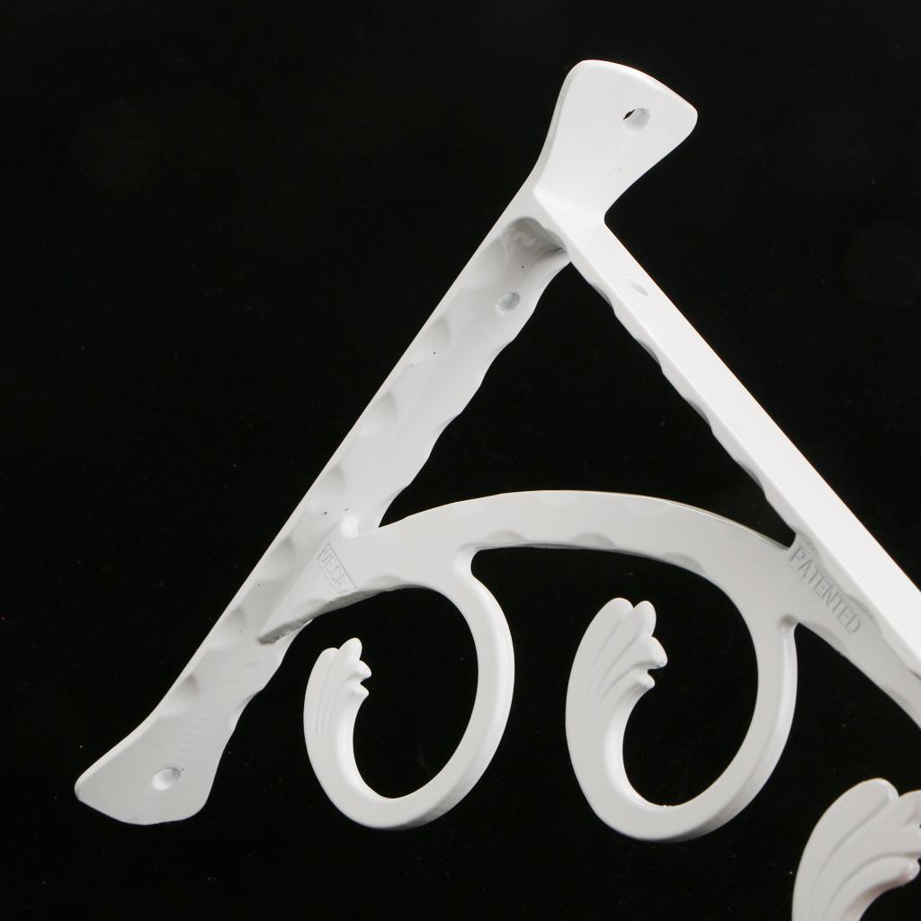 3X 2pcs Wall Shelf Accessories Bracket L Shaped Heavy Duty Supporter House Decoration 20x25cm