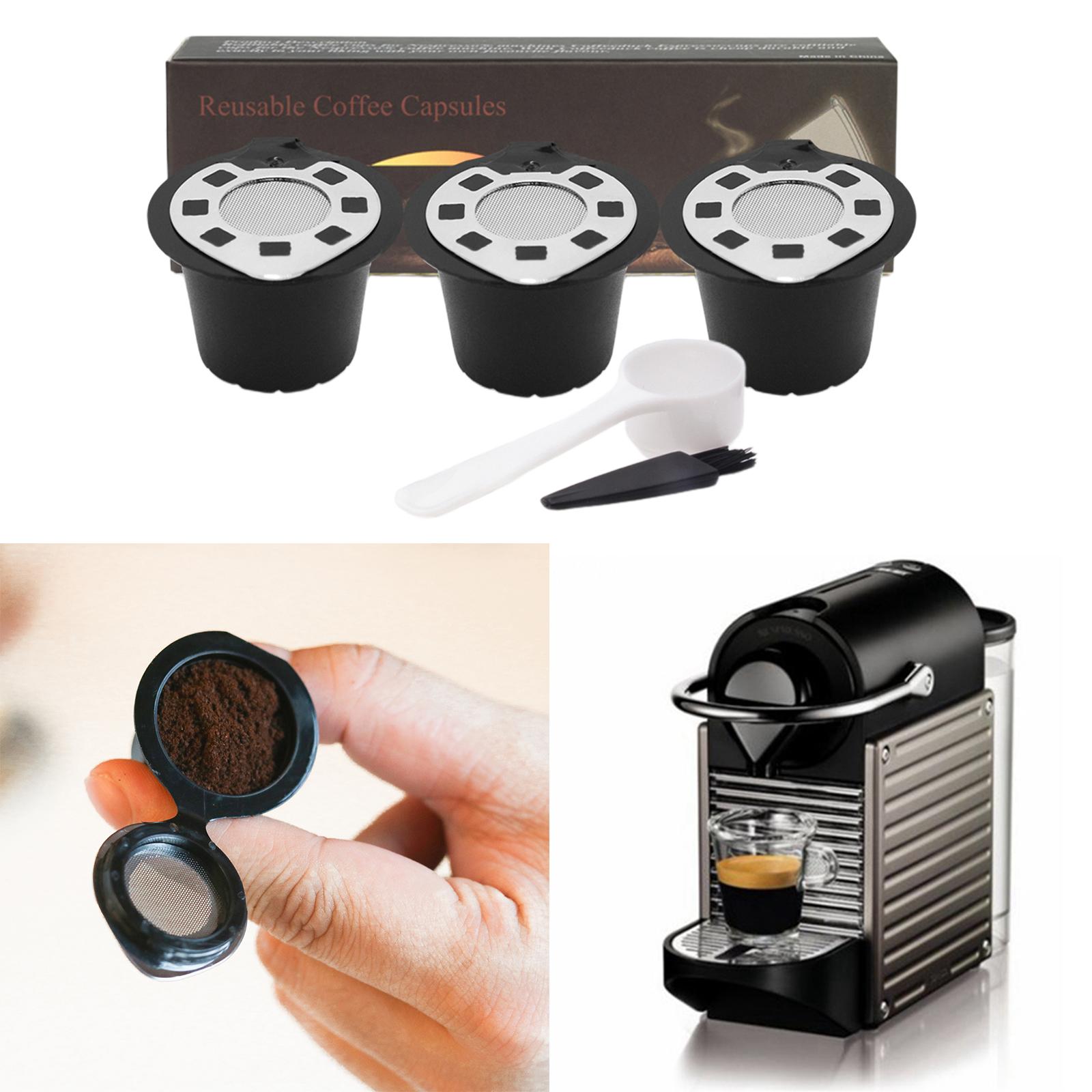 6Pcs Coffee Capsules Filters for Food Grade Eco-Friendly