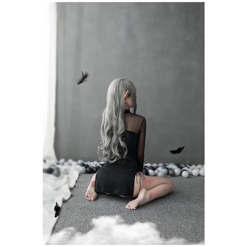 Mẫu HOT Đồ Ngủ Sexy Khoét Ngực Cosplay Sườn Xám Cách Tân Xuyên Thấu Xẻ Tà Quyến Rũ Cho Nữ