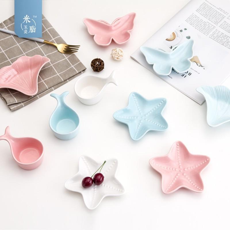 Đĩa ăn dặm hình hoa loa kèn 10cm