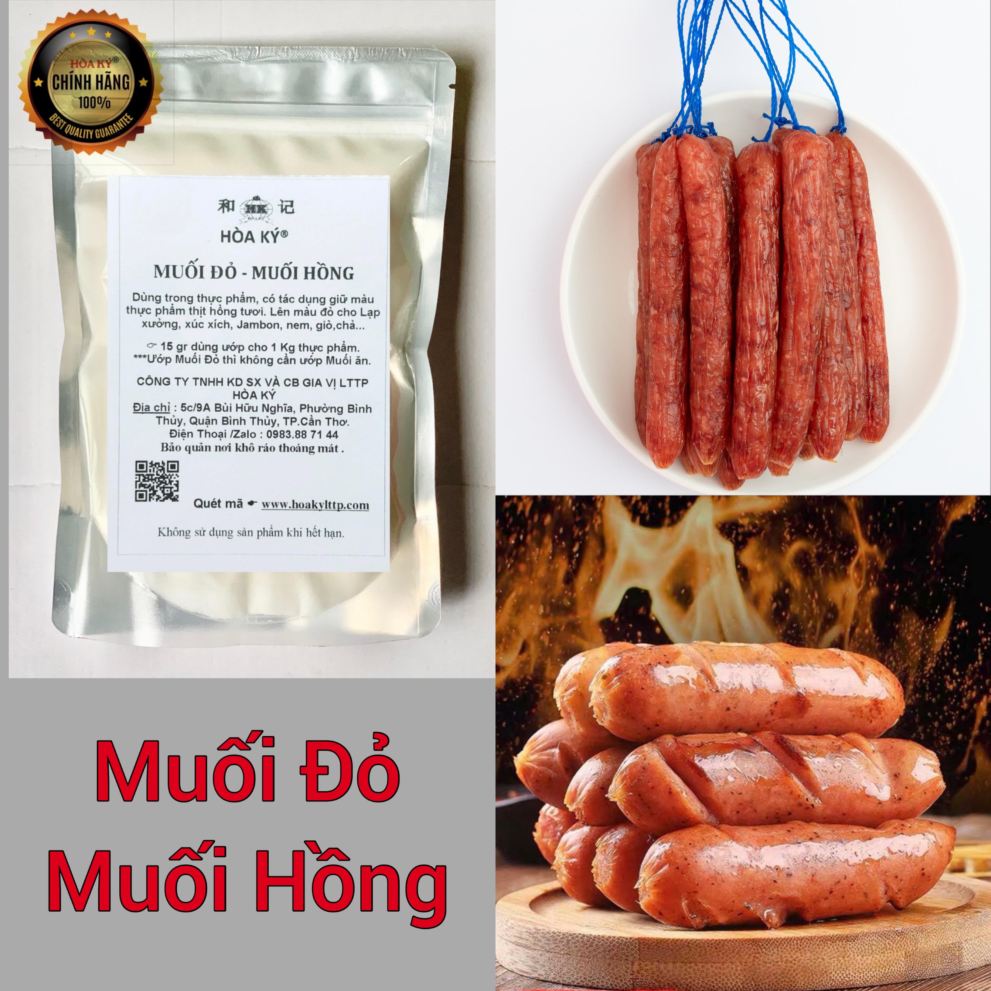 Muối đỏ - muối hồng 500gr