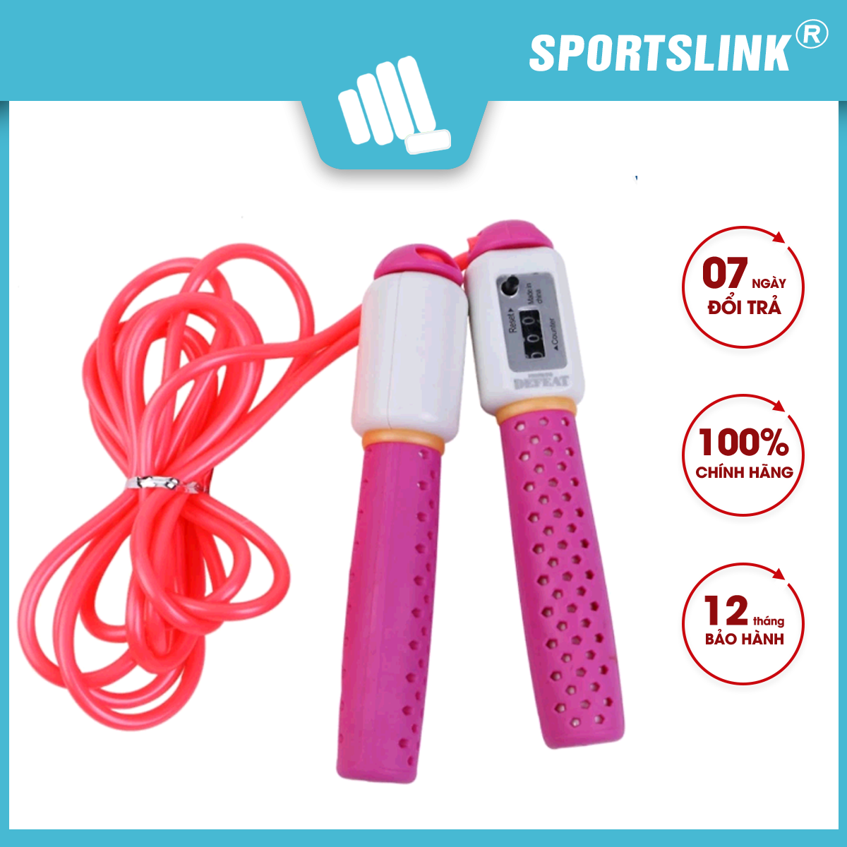 Dây Nhảy Có Bộ Đếm Số Defeeat 6219 Sportslink