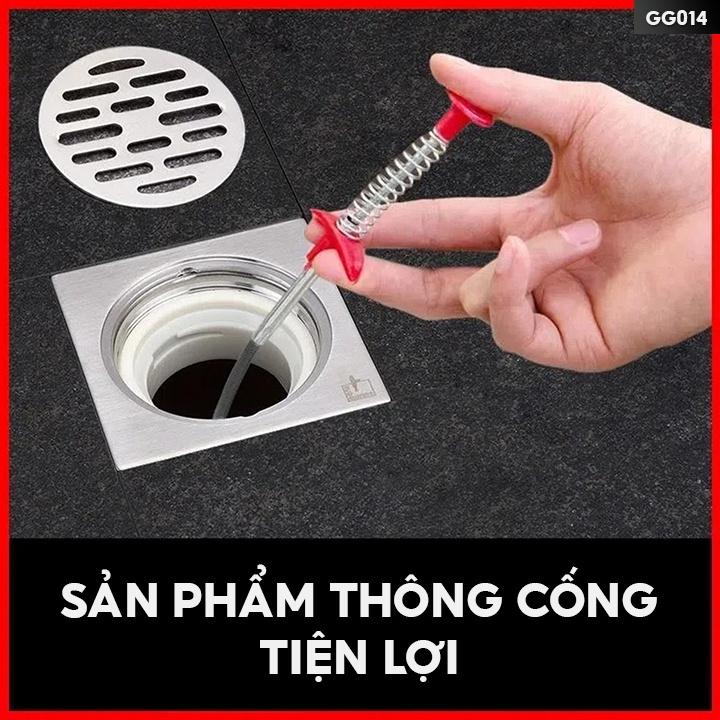 Cây Gắp Rác Vệ Sinh Thông Cống Nhà Vệ Sinh Bồn Rửa Chén Chiều Dài 2 Mét Linh Hoạt Tiện Lợi GG-014