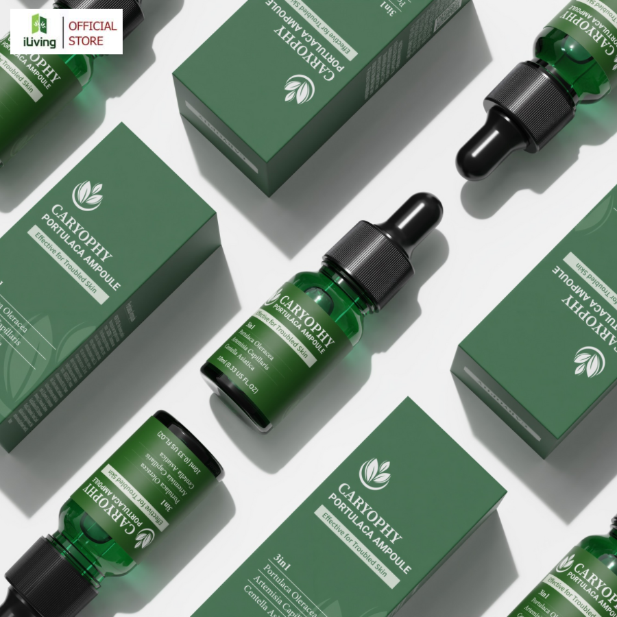 Serum giảm mụn mờ thâm se khít lỗ chân lông Caryophy CARSR