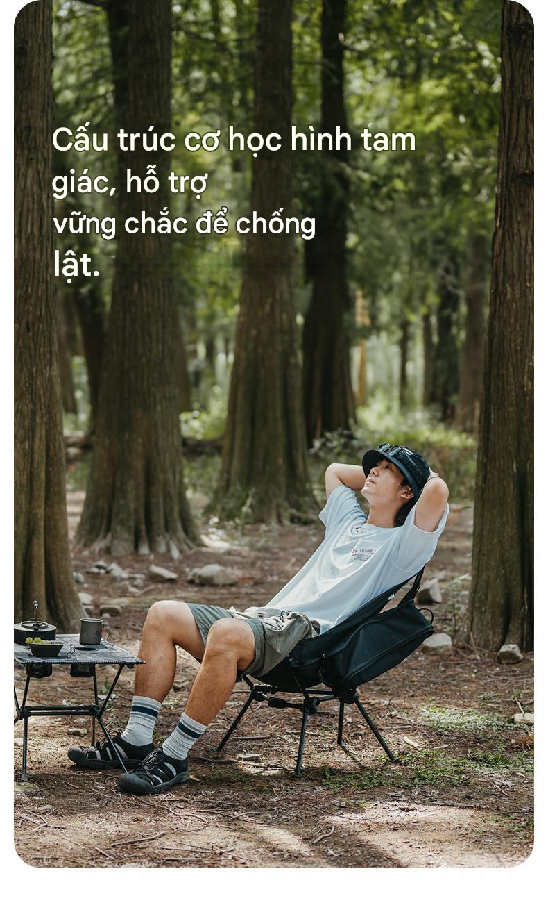 Ghế Mặt Trăng Clamshell Naturehike CNK2450JJ018 và CNK2450JJ019