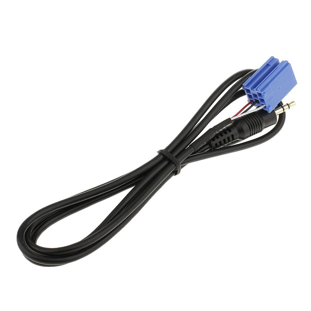 Car 3.5mm AUX Audio CD Interface Adapter Cable For