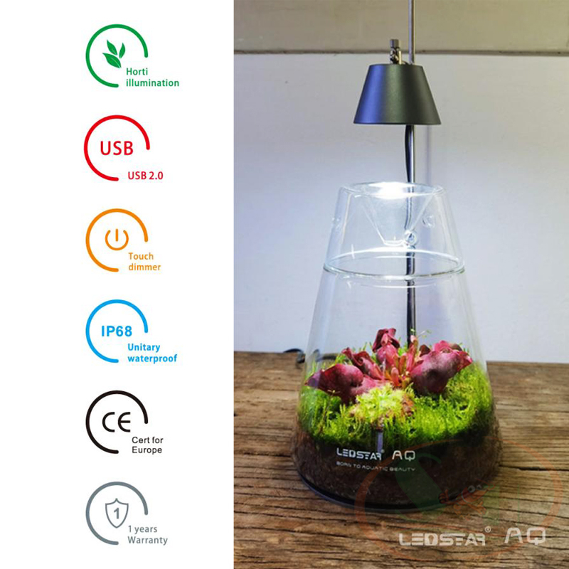 Bộ led LedStar WRGB Dot II series D400 đèn desktop để bàn trang trí tiểu cảnh