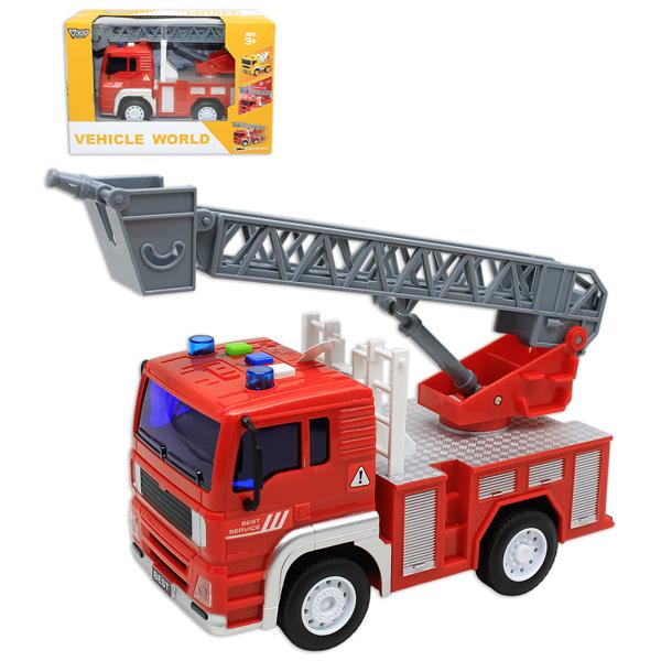 Đồ Chơi Mô Hình Xe Cứu Hỏa Chạy Trớn Có Đèn Và Âm Thanh - Vecto VT551B