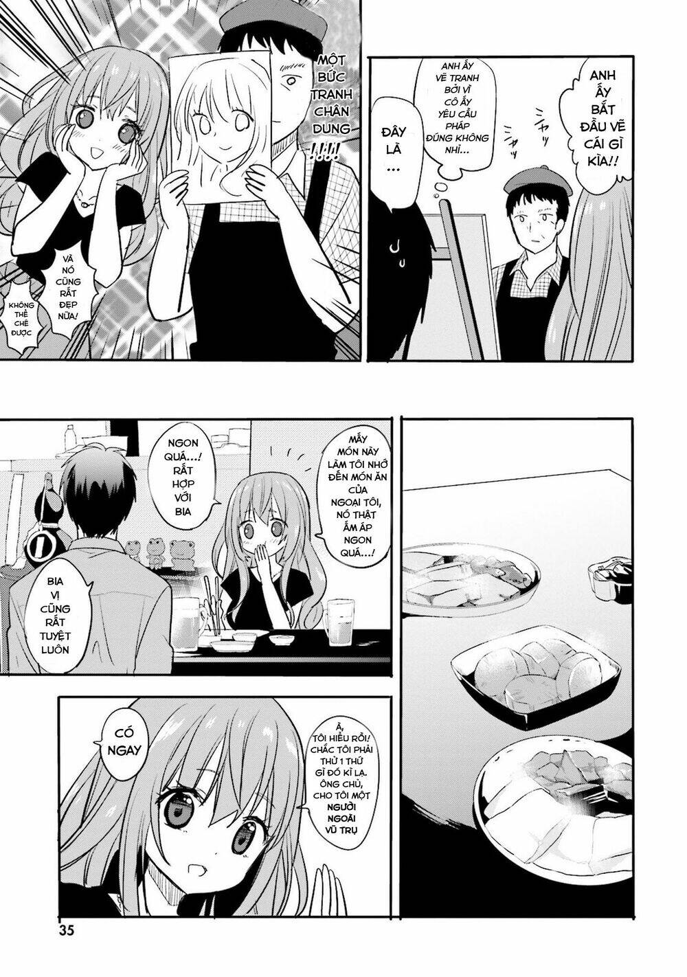 kirei na onee-san to nomu osake wa suki desu ka? chapter 2 15