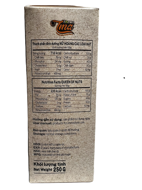 Hạt Mắc ca Maca TMA Farms Rang Tách Tay(250g)