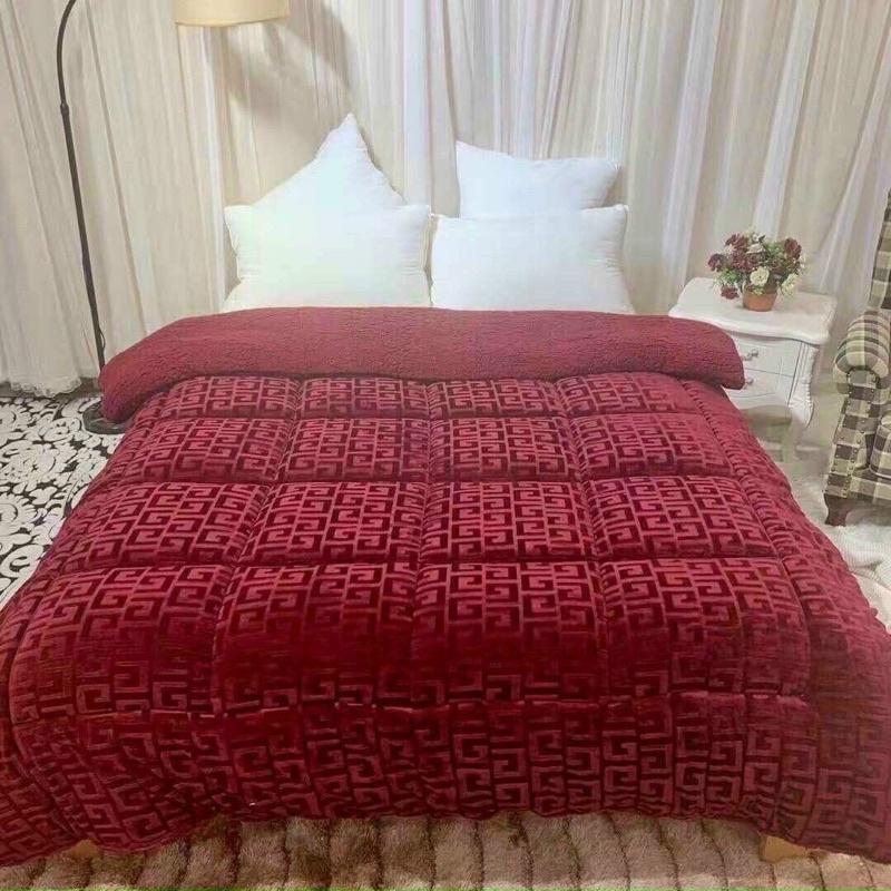 Chăn Lông Chữ Vạn In 3D Nặng 3KG