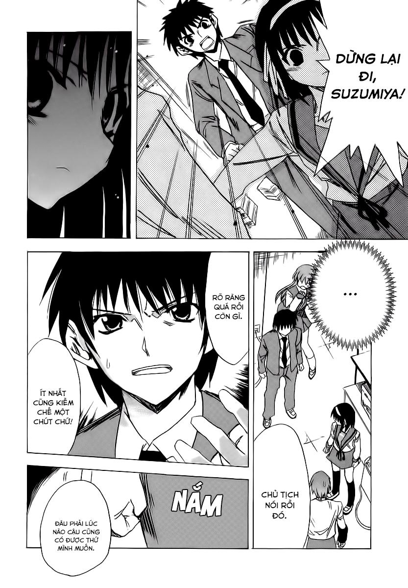 Suzumiya Haruhi No Yuutsu Chapter 4 - Trang 14