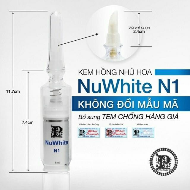 Kem làm hồng vòng 1 Nuwhite N1 Mibiti Prudente 5ml